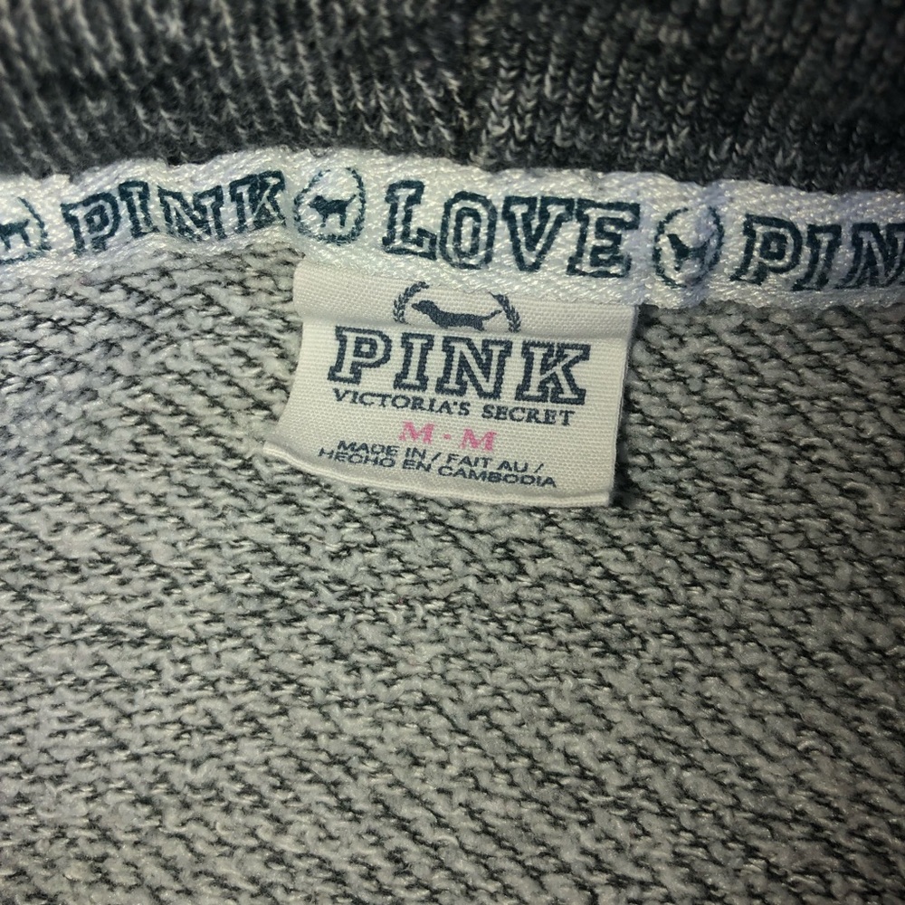 Victoria Secret VS Love Pink Hooded Sweatshirt M - Picture 6 of 8